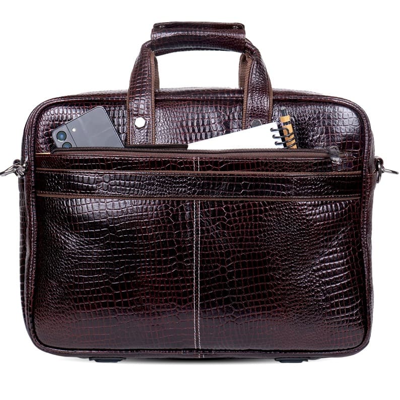 The Timeless Appeal of a Dark Brown Leather Laptop Bag