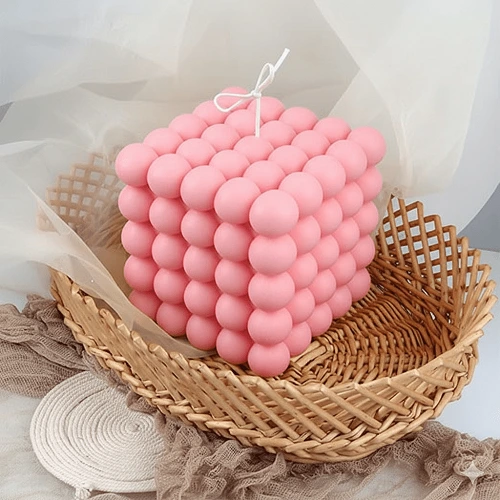 Stylish Bubble Cube Scented Candles for Festivals: Add Aroma, Warmth for Parties & Christmas Nights