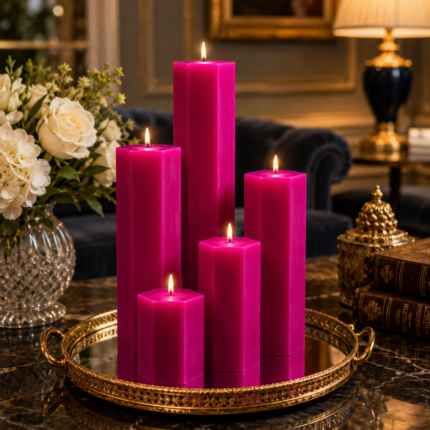 How a Hexagonal Scented Pillar Candle Can Elevate Your Home Decor