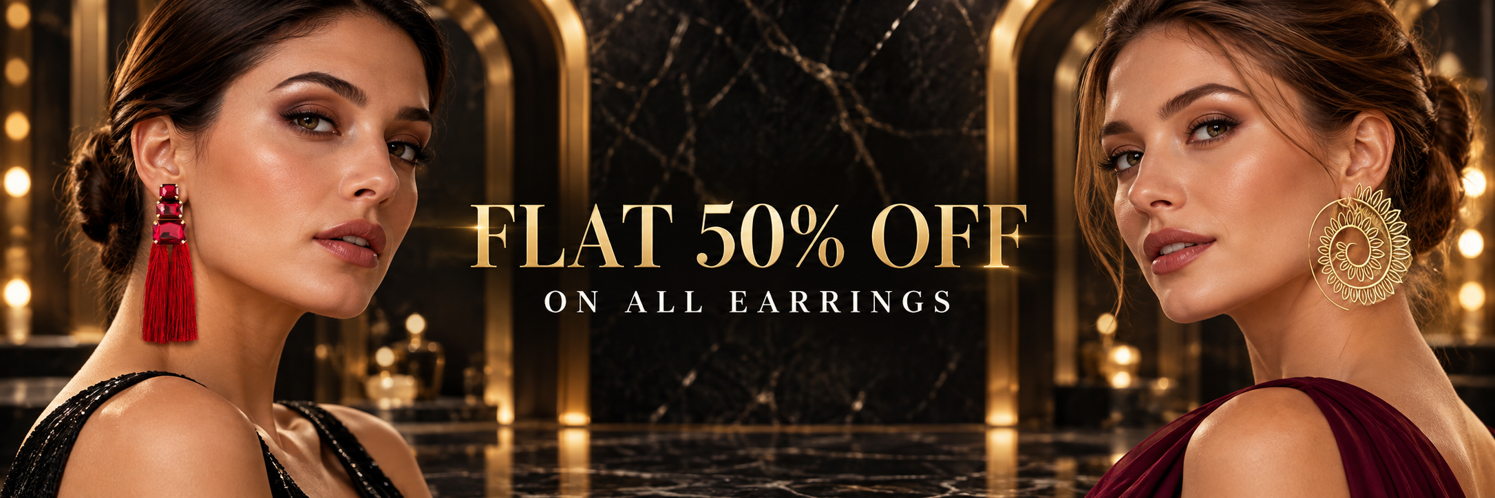 Earrings category banner