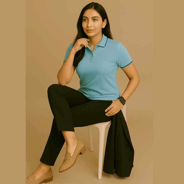 Formal T Shirt for Women | Polo T Shirt Formal for Office Work Wear