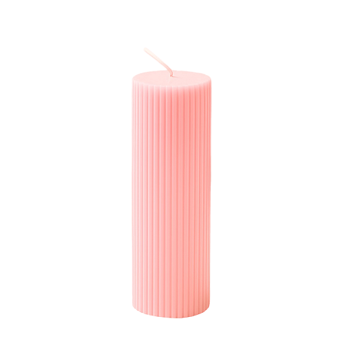 Luxury Spiral Pillar Scented Perfume Candle PINK