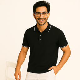 Polo Neck T Shirt – Premium Formal T Shirt for Men Grey