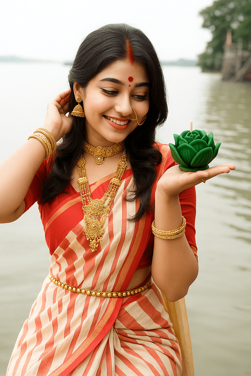 Soy Wax Rose Scented Candle Designer Aroma Fragrance Candle - GREEN