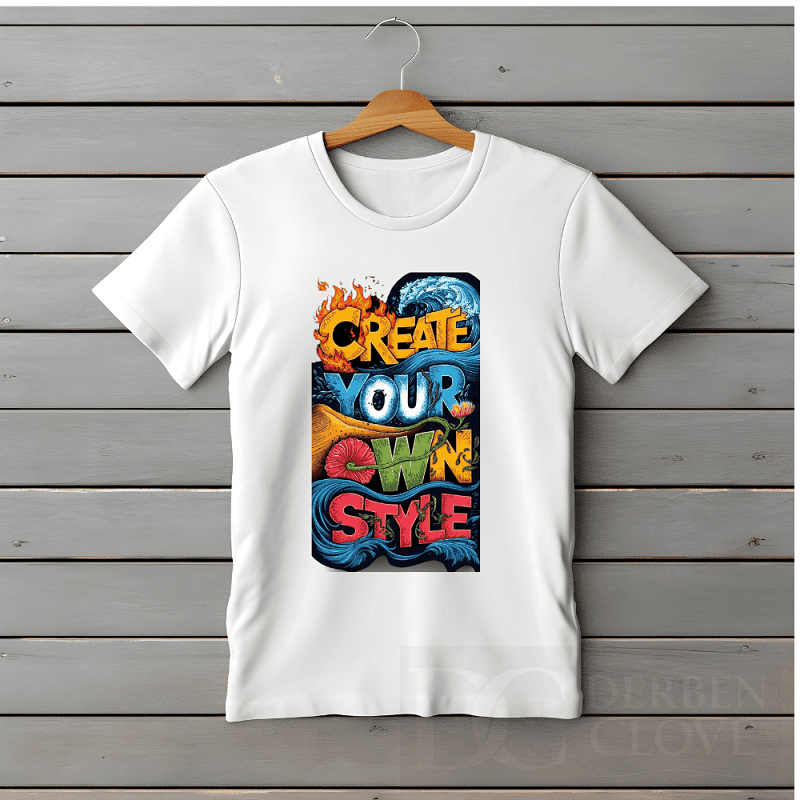 STYLIZE by Derben Clove Pure Cotton White T-Shirt Regular Fit