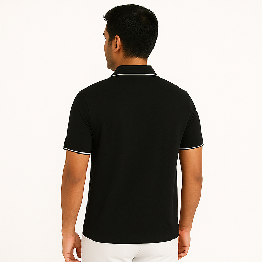 Polo Neck T Shirt – Premium Formal T Shirt for Men Grey