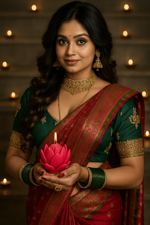 Soy Wax Rose Scented Candle Designer Aroma Fragrance Candle - PINK