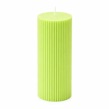 Luxury Spiral Pillar Scented Perfume Candle GREEN