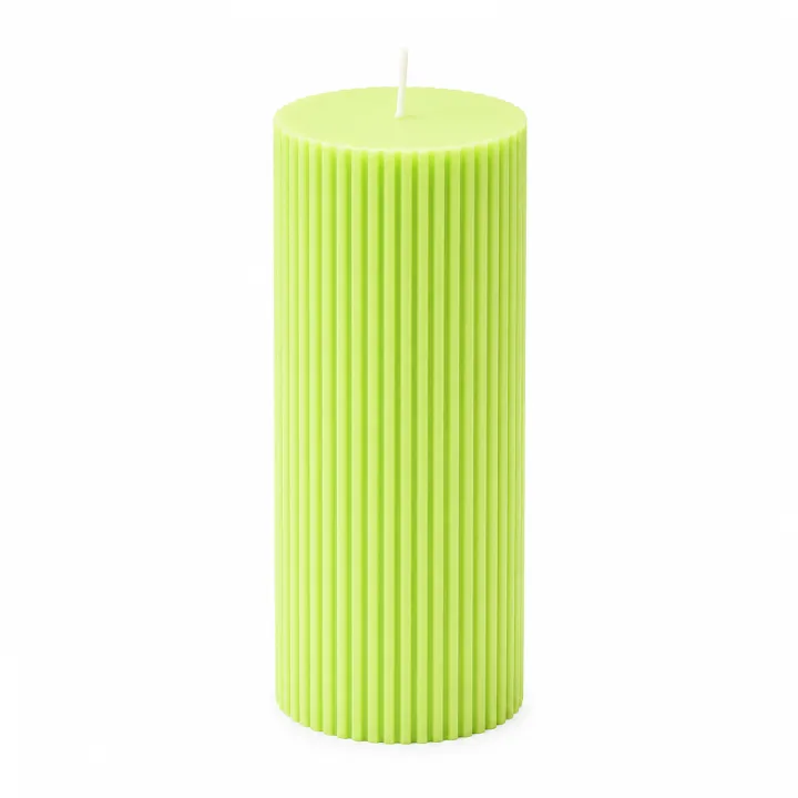 Luxury Spiral Pillar Scented Perfume Candle GREEN